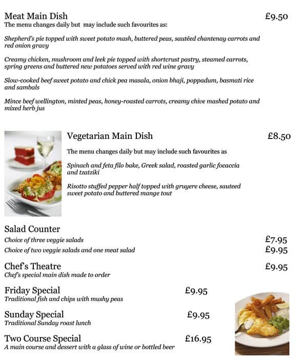 crypto cafe menu
