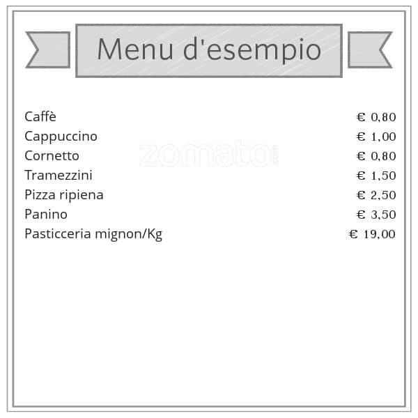 Menu di Al. Vi. 'S srl 