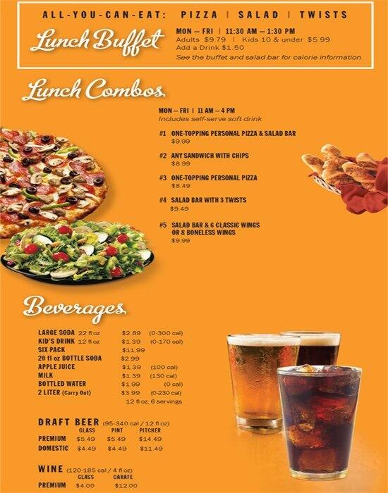 At Round Table Pizza Restaurant Sunnyvale 415 N Mary Ave The Restaurant Information Including Round Table Pizza Items And S May Have Been Modified Since Last Website Update
