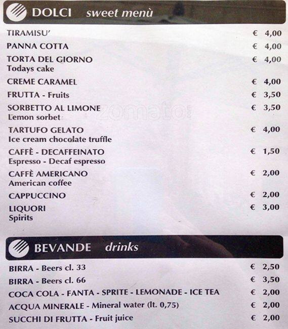 Menu di Dodo 
