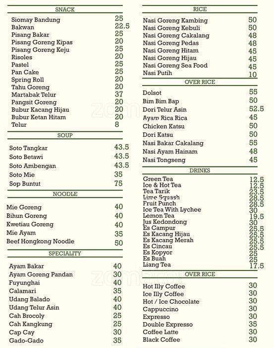 Mps Freshmart Resto Menu Menu For Mps Freshmart Resto