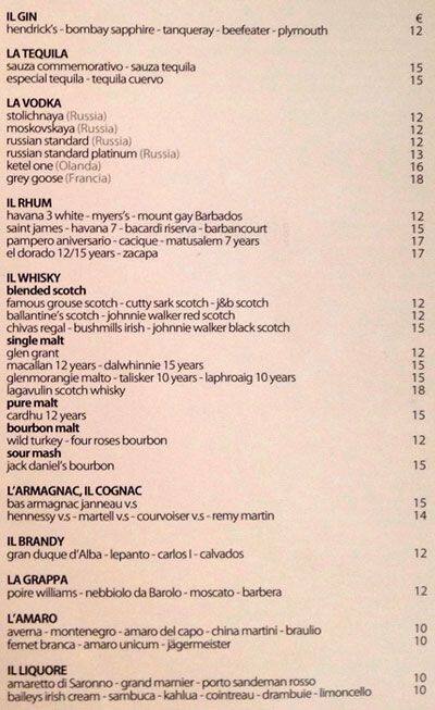 10 Corso Como Menu Menu For 10 Corso Como Garibaldi Milano