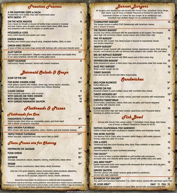 Uncle Buck S Fish Bowl And Grill Menu Urbanspoon Zomato