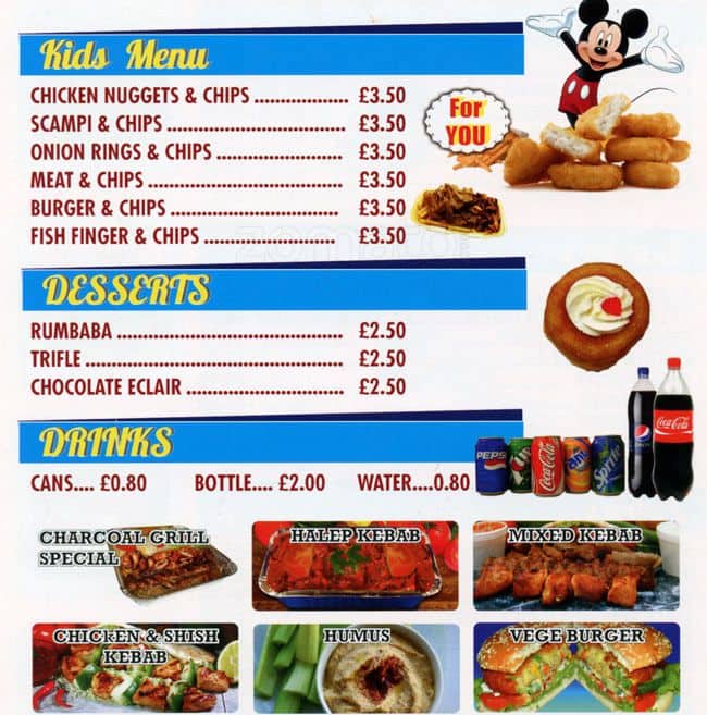 Charcoal Grill Menu Bridlington Bruin Blog