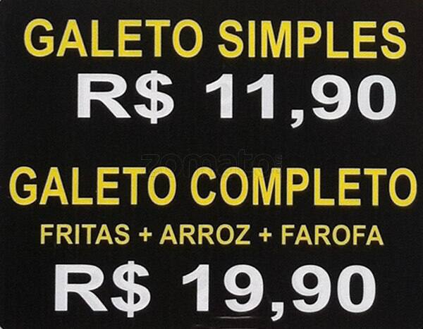 Mega Grill cardápio