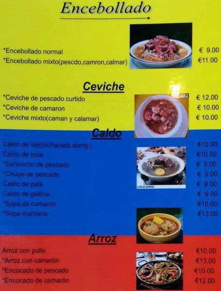 Menu di Bar Brenta 