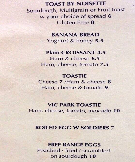 Adeney Milk Bar Menu, Menu for Adeney Milk Bar, Kew, Melbourne