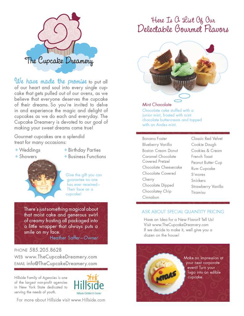 Dollop menu