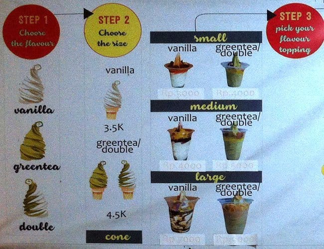 Pelangi Ice Cream Menu Cicendo Gambar