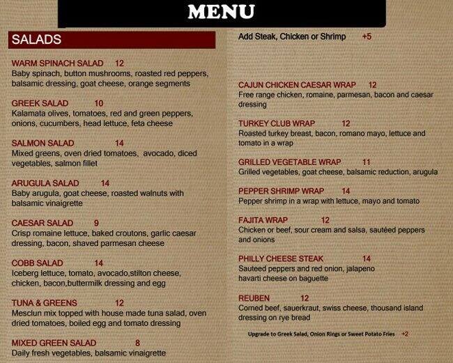 The Junction menu