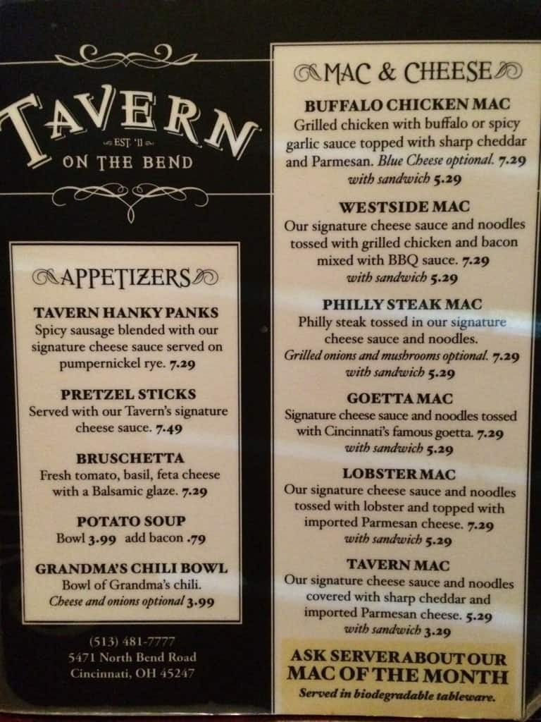 tavern-on-the-bend-menu-menu-for-tavern-on-the-bend-monfort-heights