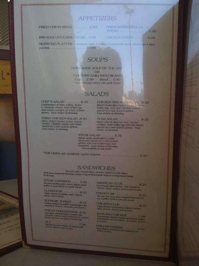 Sugar Mill Menu, Menu for Sugar Mill, Bakersfield, Bakersfield