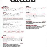 Tgi Friday S Menu Menu Untuk Tgi Friday S Bukit Bintang Kuala Lumpur