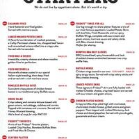 Tgi Friday S Menu Menu Untuk Tgi Friday S Bukit Bintang Kuala Lumpur