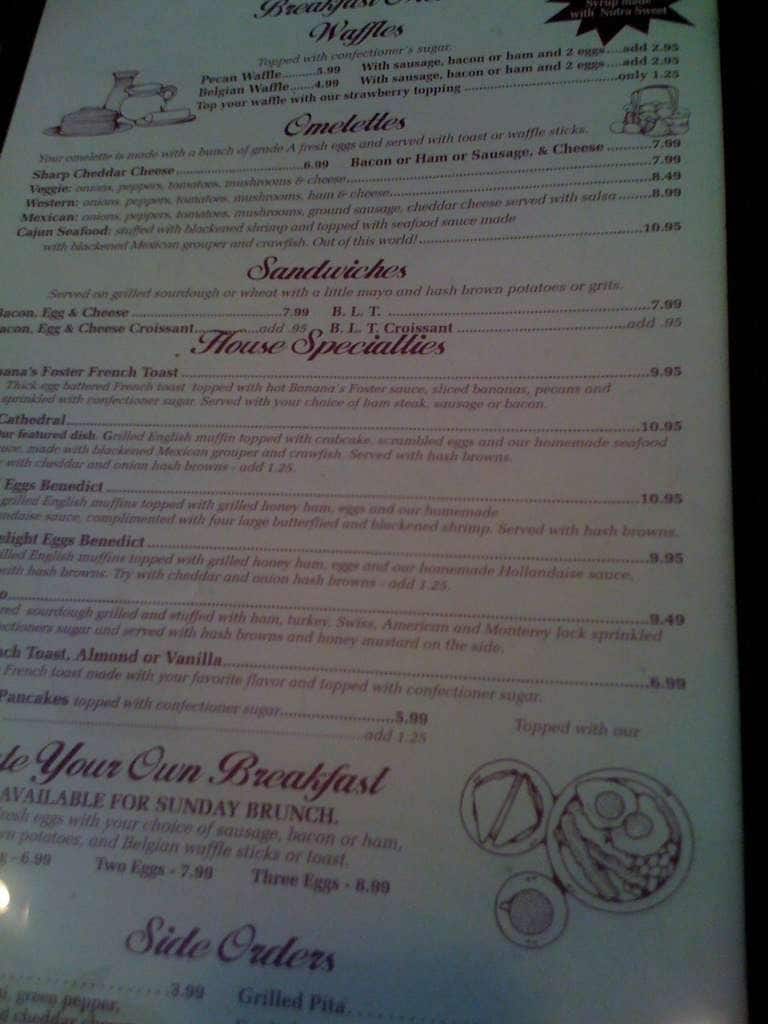 Spot of Tea Menu, Menu for Spot of Tea, Mobile, Mobile Bay Urbanspoon/Zomato