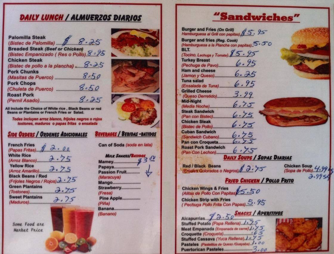 Old San Juan TakeOut Plus Menu Urbanspoon/Zomato