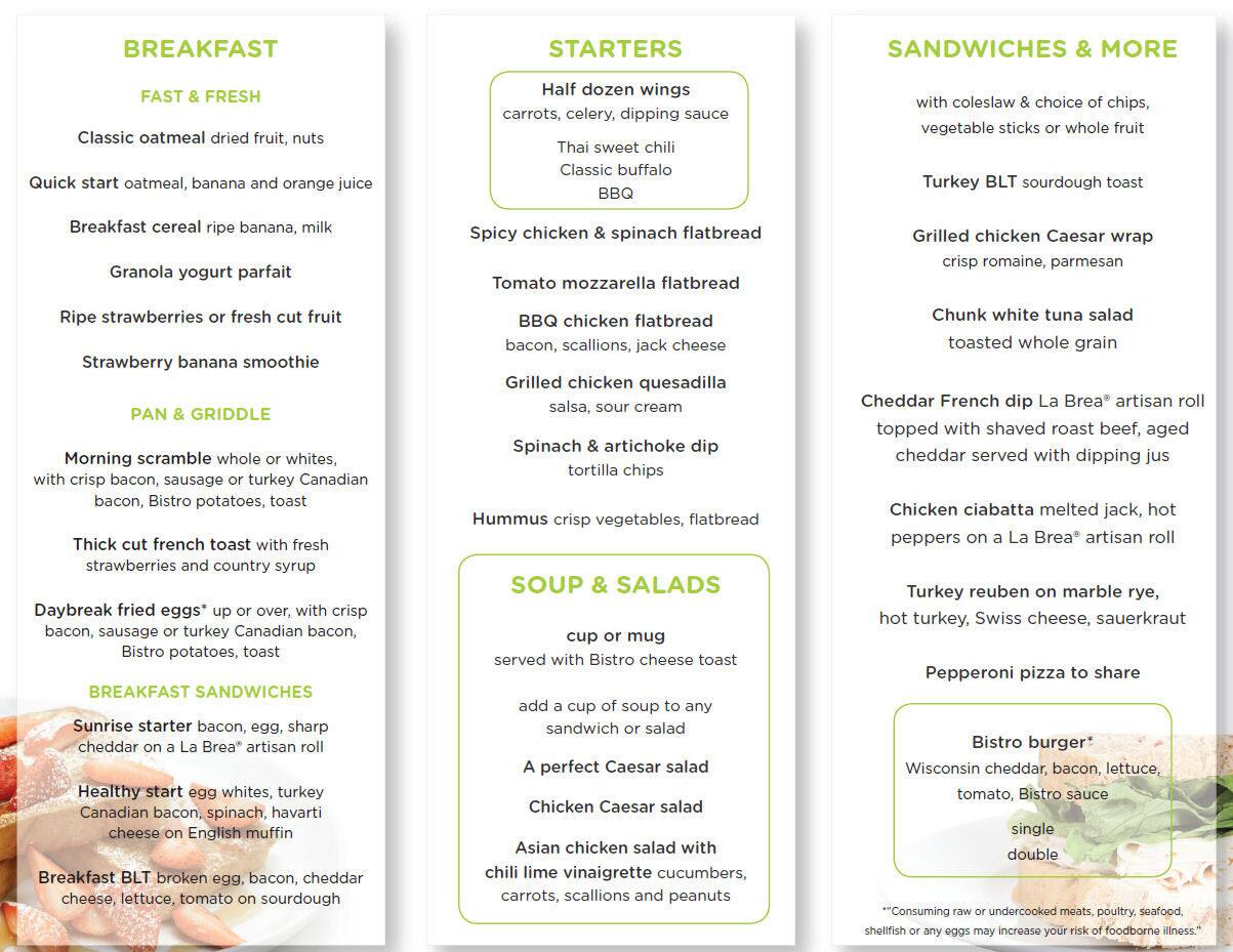 The Bistro Eat•Drink•Connect Menu Urbanspoon/Zomato