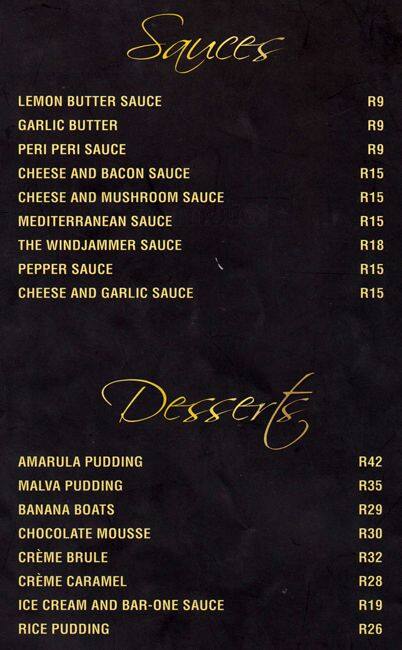 Carta de Indigo Honeydew Mediterranean Seafood Sushi & Grill