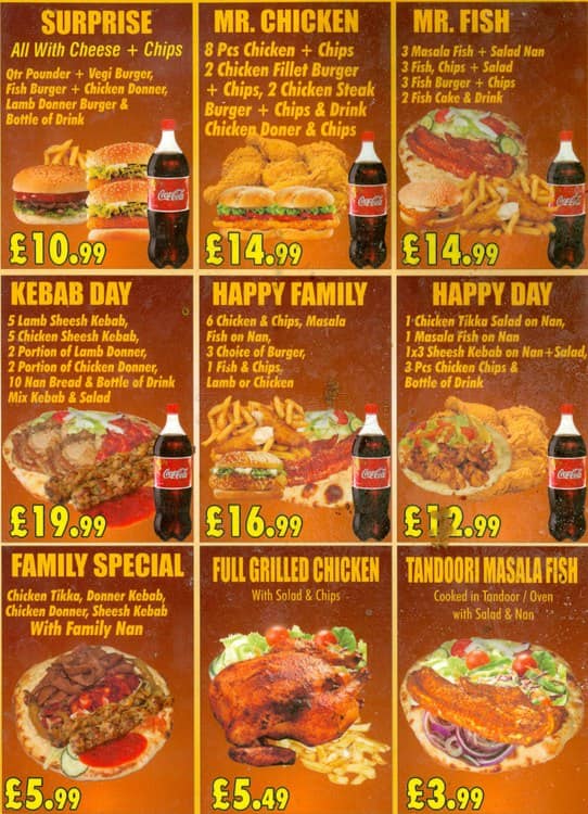 Tasty Grill Menu, Menu for Tasty Grill, Handsworth, Birmingham Zomato UK