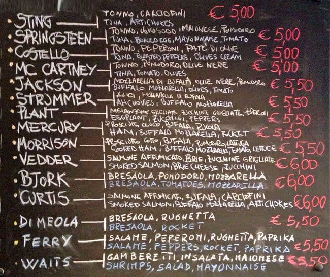 Menu di Food Club Pizza 