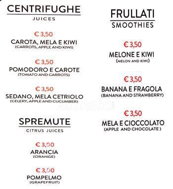 Menu di Food Club Pizza 