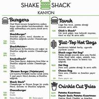 Shake Shack Menu Menu Untuk Shake Shack Levent Merkez Istanbul