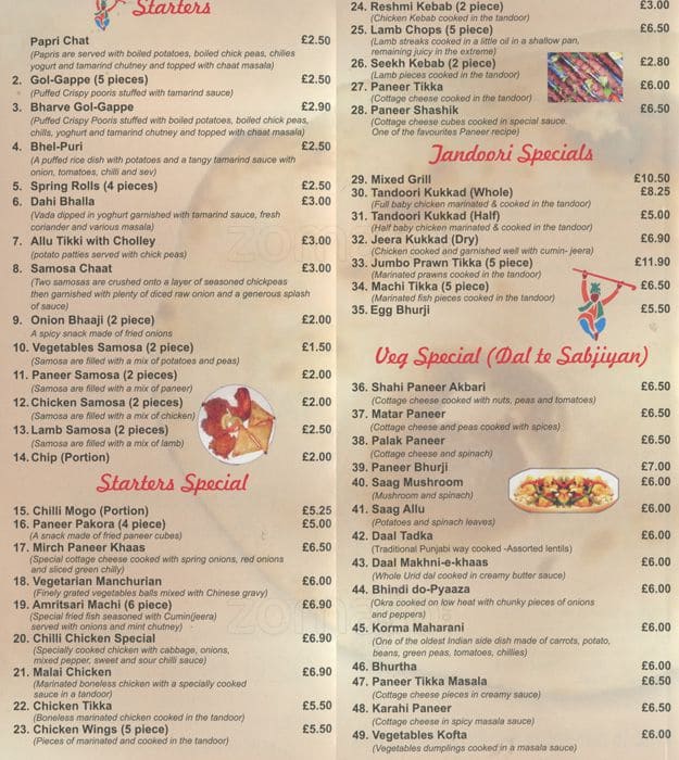 Pind Punjabi Menu, Menu for Pind Punjabi, Hayes, London Zomato UK