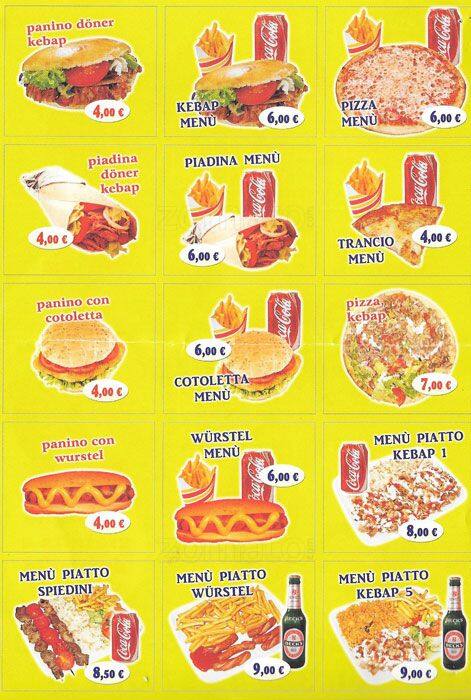 Menu di Antic Istanbul 