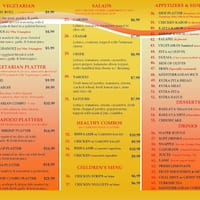 Juicy Gyros Miami Beach Urbanspoon Zomato Scanned Menu For Juicy Gyros