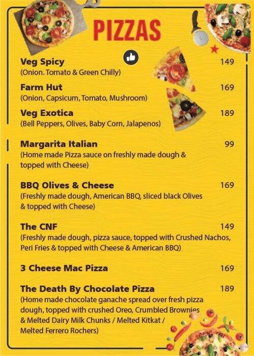 Snackaholic Menu, Menu for Snackaholic, Adajan Gam, Surat - Zomato