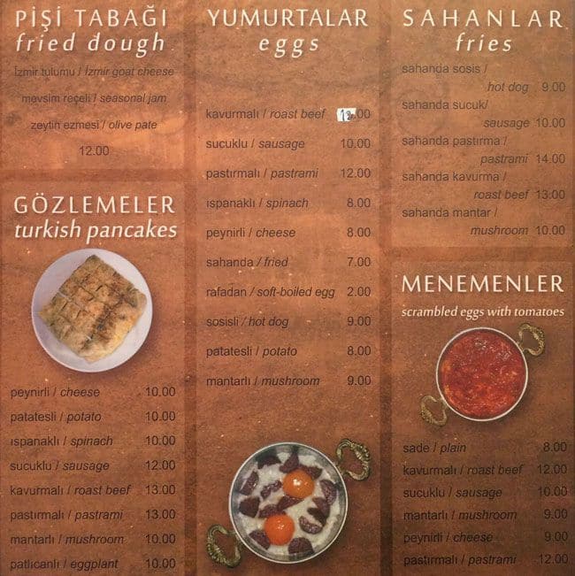 van kahvaltı evi cihangir