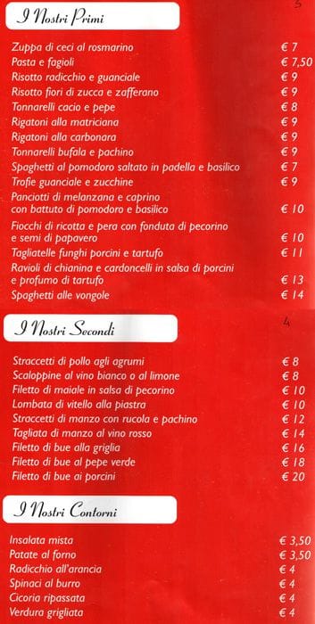 Menu di Miky Pizza 