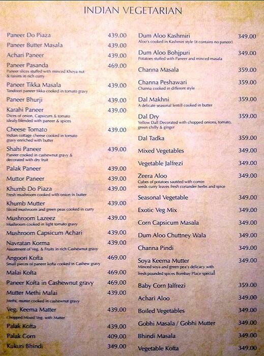 Sip 'n' Dine menu