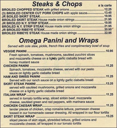 Menu At Omega Restaurant Bakery Niles   F555372741ec3747eabb2c2f7f9d2deb 