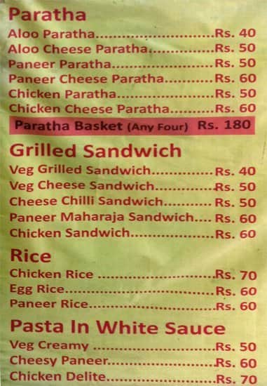 Good Food Kitchen Menu For Karve Nagar Good Food Kitchen Menu