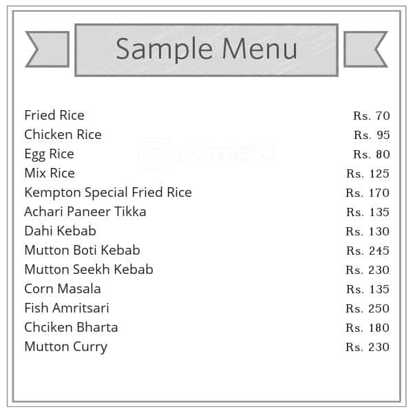 Lotus Menu, Menu for Lotus, New Market Area, Kolkata - Zomato