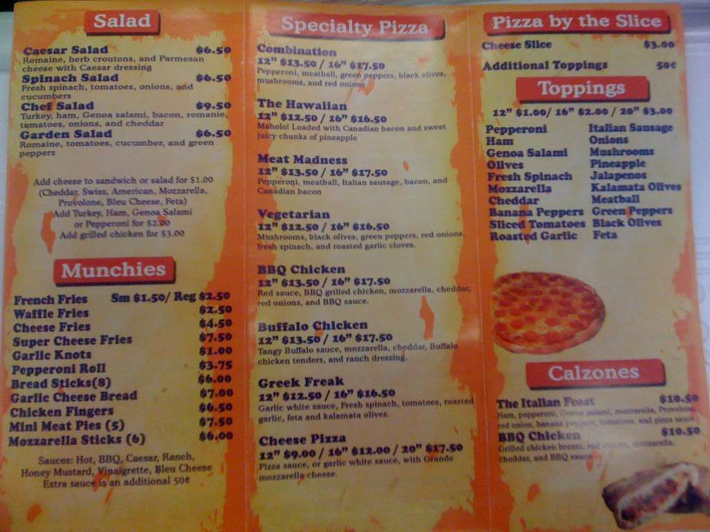 Dough Bowl Menu, Menu for Dough Bowl, Audubon, New Orleans - Urbanspoon ...