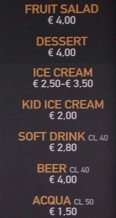 Menu di Let's Toast 