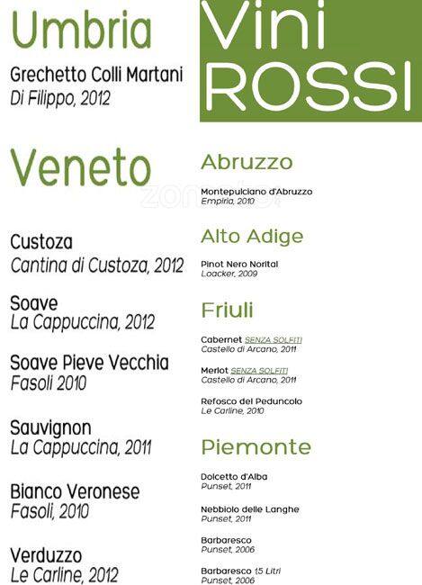 Menu di Bioesseri 