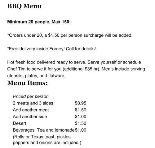 TimLC Productions menu