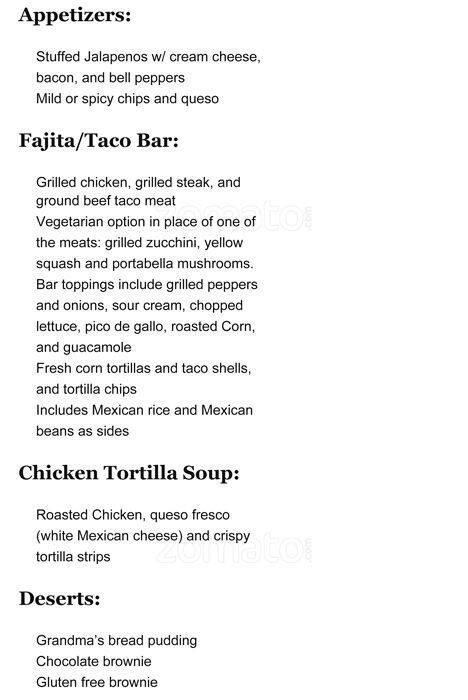 TimLC Productions menu
