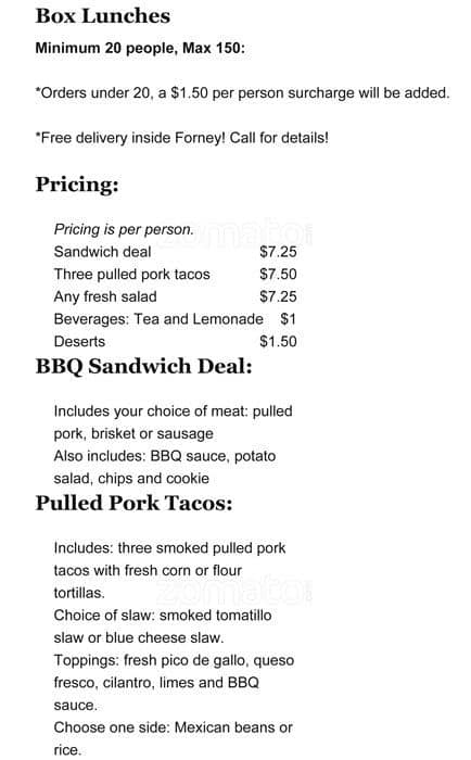TimLC Productions menu