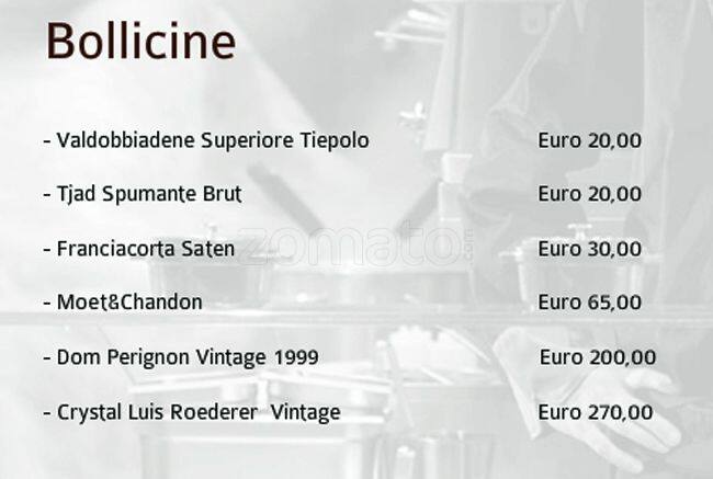 Menu di Catwalk Café Lounge 