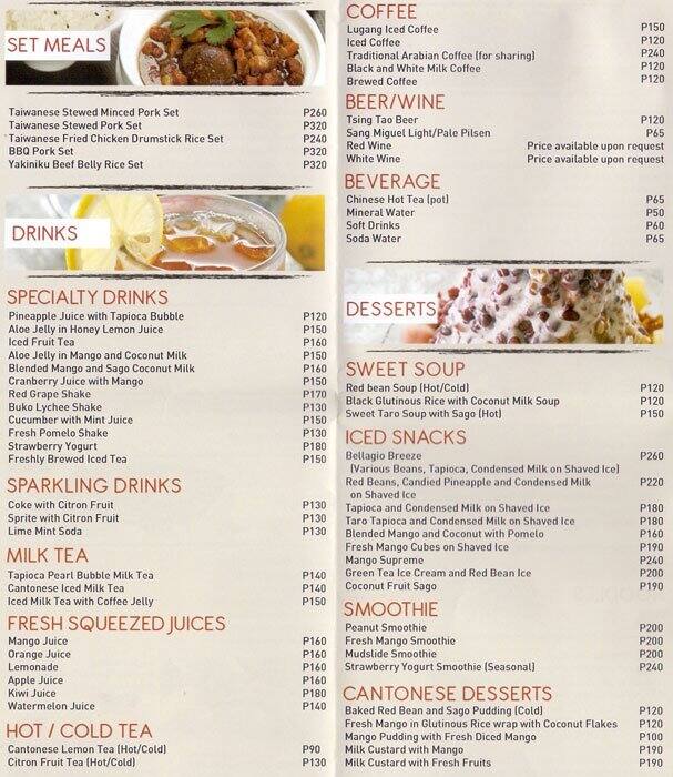 Lugang Cafe, Mall of Asia Complex (MOA), Pasay City - Zomato Philippines