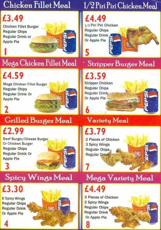 Carta de Chicky Chicken