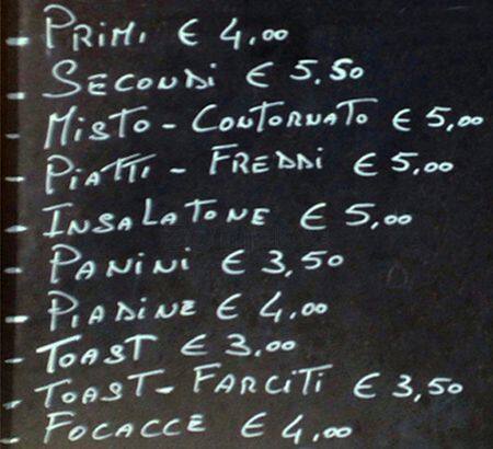 Menu di Cream Cafè 