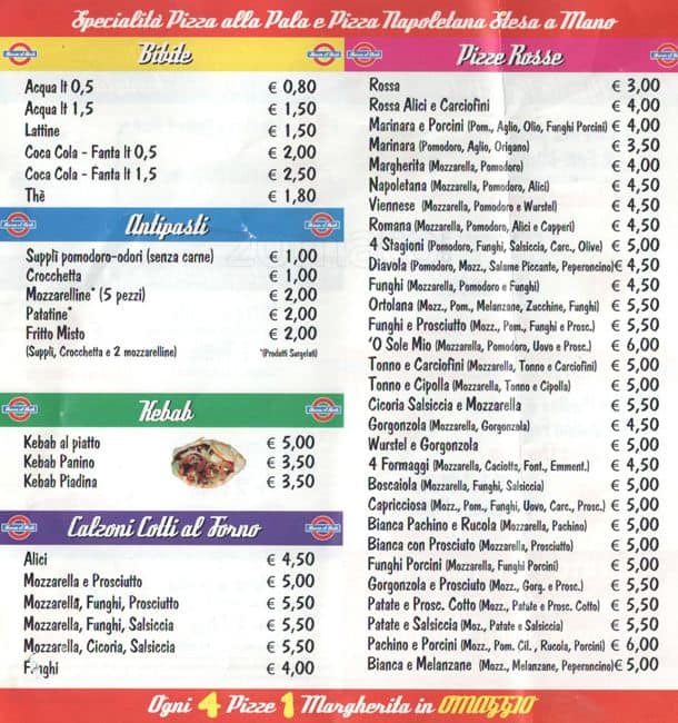 Menu di Sharm el Sheik 