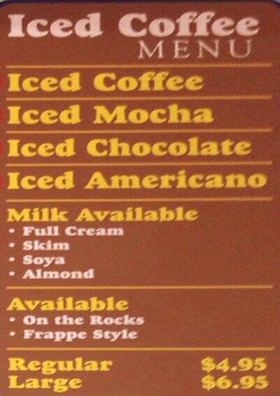 Farm Fresh menu