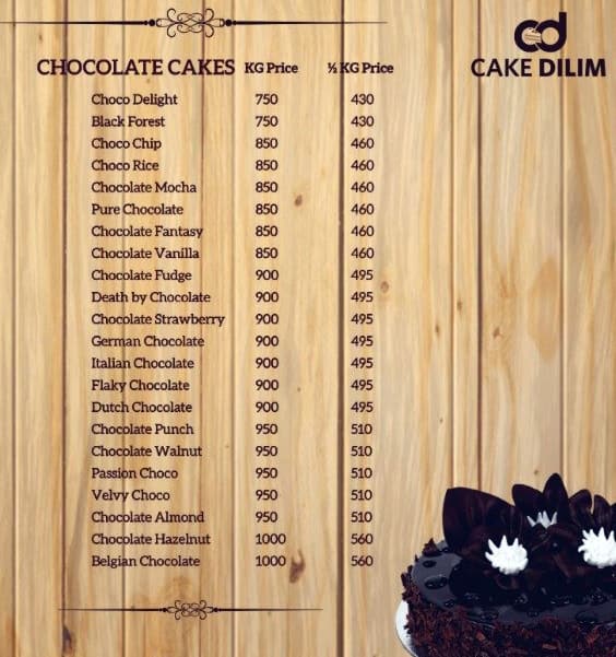 Top more than 69 cake dilim online order