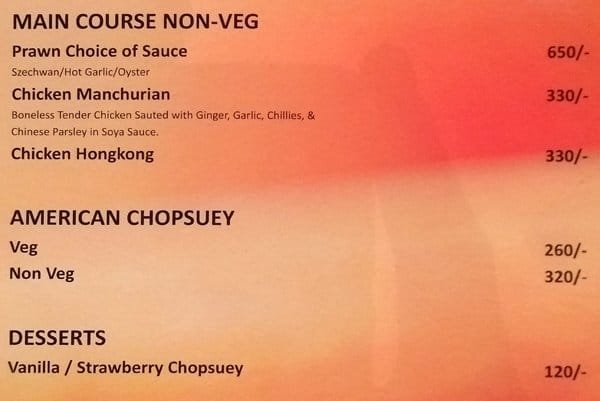 Rhythm Restro-Bar menu